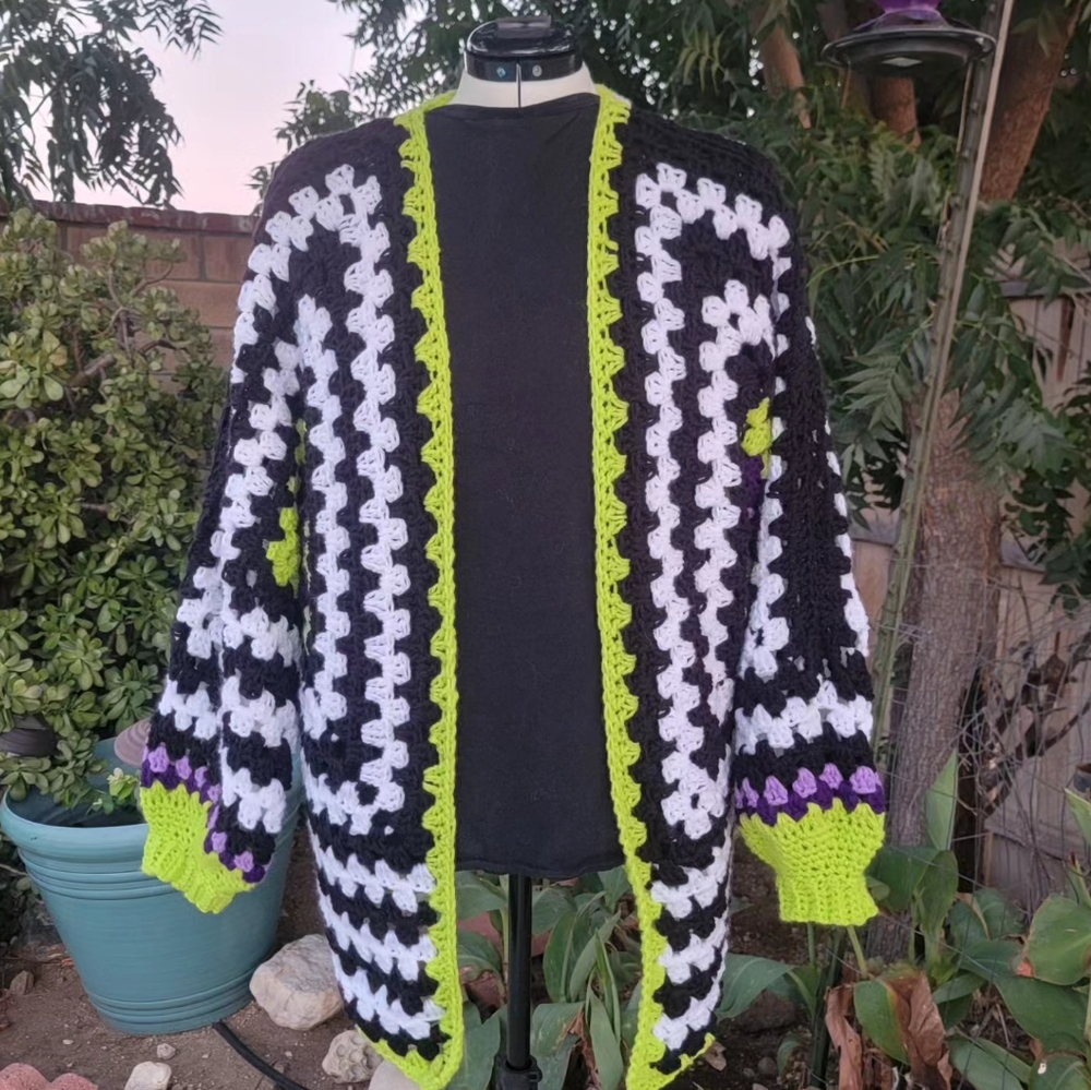 Beetlejuice Cardigan